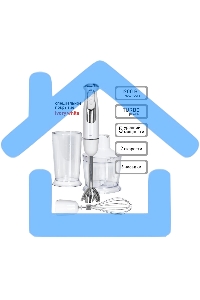 Блендер погружной JVC JK-HB5122 1200 Вт, 2 скорости, 5 уровней мощности