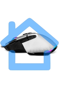 Мышь проводная SVEN RX-G990 белый, 12400 dpi, USB, кнопки - 9