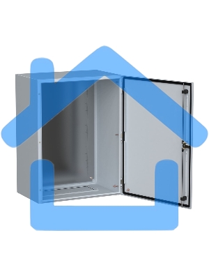 Корпус металлический IEK TITAN 5 ЩМП-80.60.40 УХЛ1 IP66