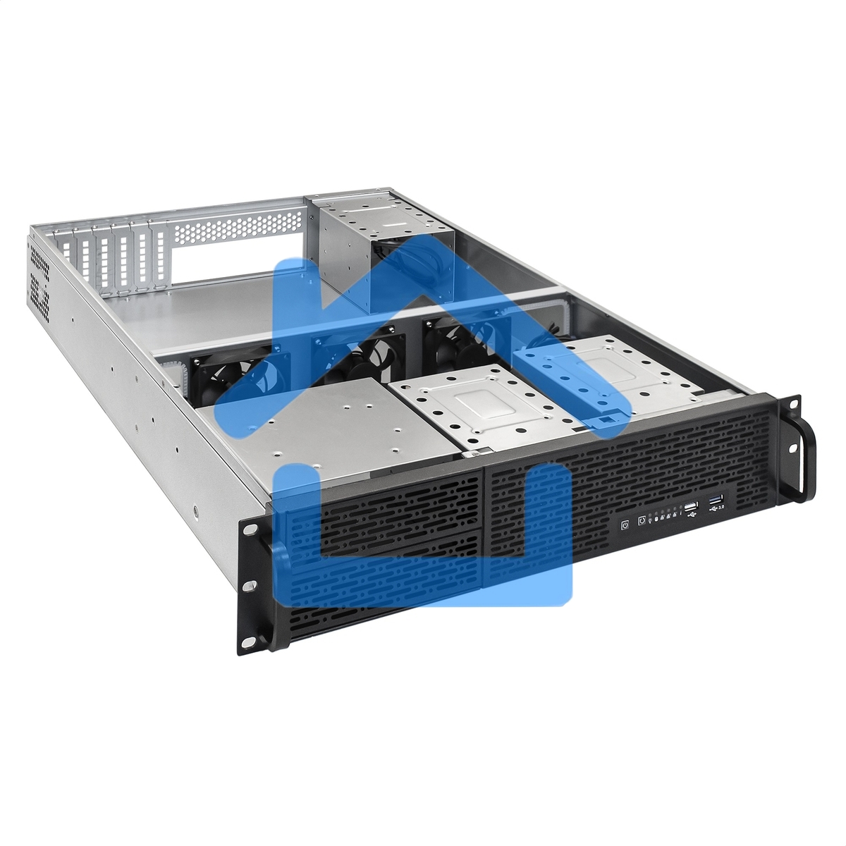 Серверный корпус ExeGate Pro 2U650-06/2U2098L (RM 19