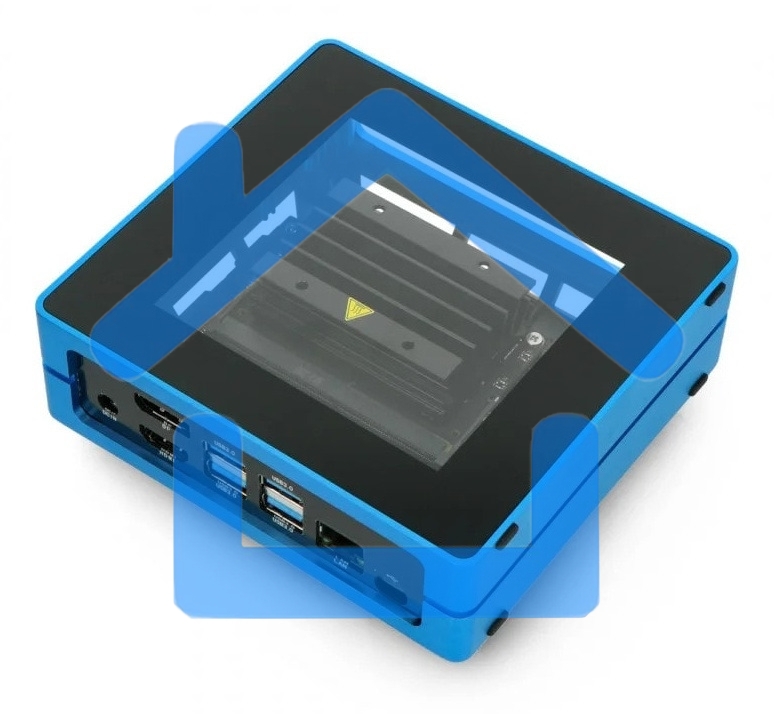 Корпус для одноплатного микрокомпьютера Seeed Re_Computer Case / Most Compatible Enclosure for popular SBCs including ODYSSEY - X86J4105, Raspberry Pi, BeagleBone and Jetson Nano.