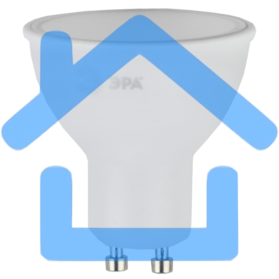 Лампа светодиодная ЭРА Б0032997 STD LED MR16-10W-827-GU10 10 Вт софит теплый белый свет