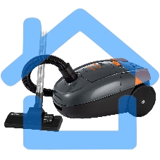 Пылесос Vitek VT-1819 серый, 400/1400Вт, уборка сухая, пылесборник мешок 3 л