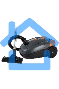 Пылесос Vitek VT-1819 серый, 400/1400Вт, уборка сухая, пылесборник мешок 3 л