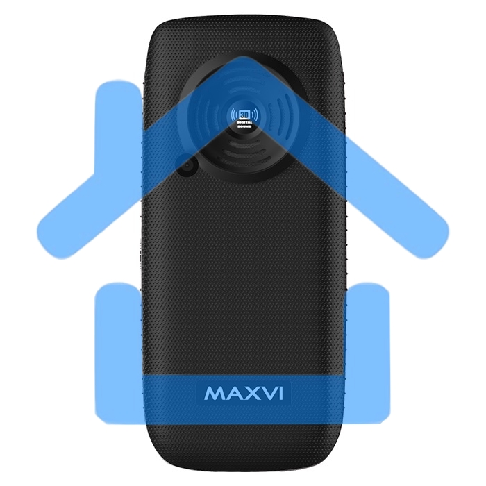 Мобильный телефон Maxvi B32 черный