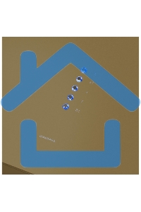 Вытяжка пристенная островная Maunfeld Bath 402 золотой, 40 см, 1150 куб. м/ч, 52 дБ