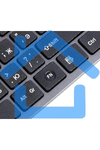 Клавиатура A4Tech KV-300H серый/черный USB slim