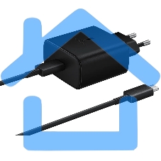 Блок питания (сетевой адаптер) Amperin USB-А, USB-C (YDS-TC045-011) 45W, черный