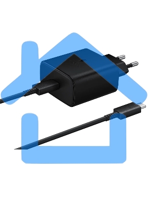 Блок питания (сетевой адаптер) Amperin USB-А, USB-C (YDS-TC045-011) 45W, черный