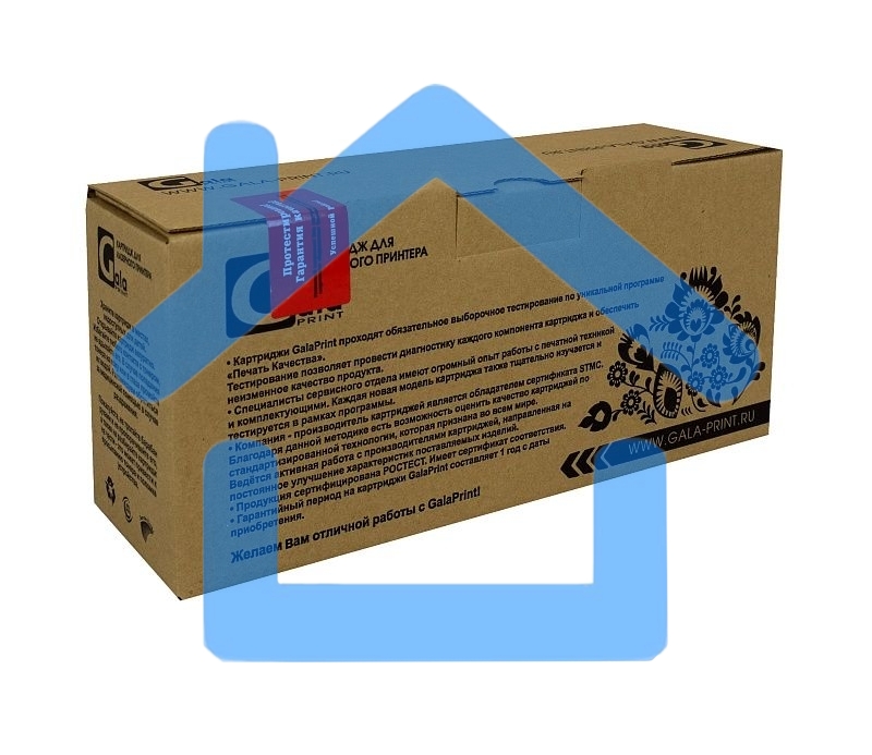 Картридж GalaPrint GP-KX-FAT410A7 черный (2500 стр) для Panasonic KX-MB1500/KX-MB1520/KX-MB1530/KX-MB1536