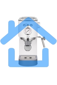 Кофеварка рожковая Centek CT-1168 белый, исп. кофе - молотый, 1.2 л, 1350 Вт, 20 бар