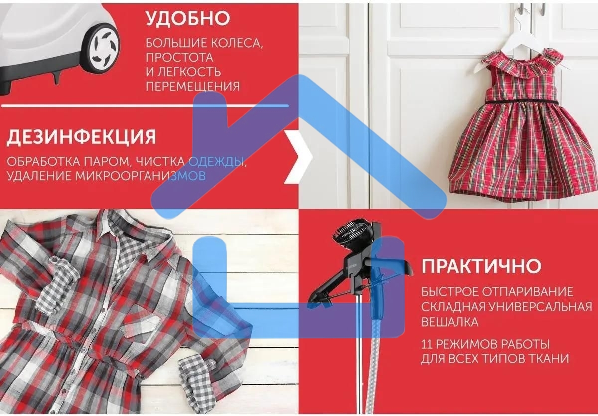 Отпариватель Scarlett SC-GS130S08 белый/черным