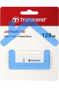 Флешка USB Transcend 128 Gb Jetflash 730 TS128GJF730 USB 3.0 белый
