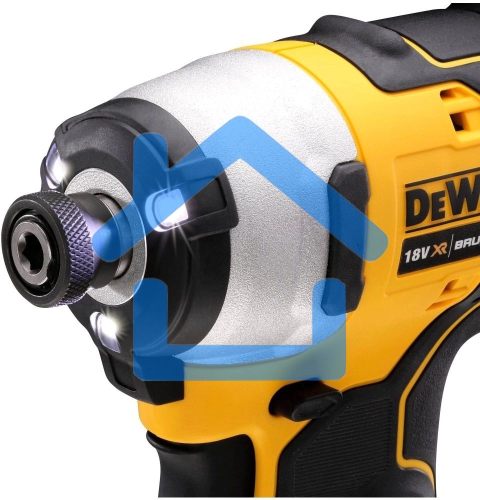 Шуруповерт DeWalt DCF809N-XJ, Аккумуляторная, 18В, Ударный, Без АКБ и ЗУ