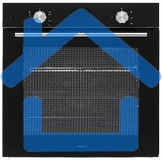 Духовой шкаф электрический встраиваемый Krona KUMMEL 60 BL черный