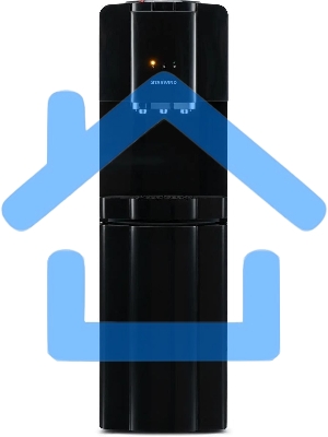 Кулер Starwind SW-1001CB напольный компрессорный черный