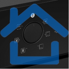 Духовой шкаф электрический HOMSair OEF606BK2 черный