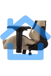 Кресло игровое Бюрократ VIKING 7 KNIGHT BR FABRIC коричневый текстиль/эко.кожа крестовина металл/пластик