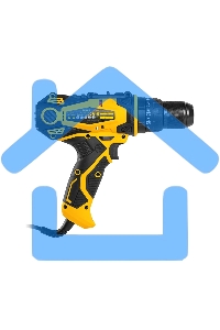 Дрель-шуруповерт Denzel ISD-300-13, Сетевая, 330Вт, Ударная