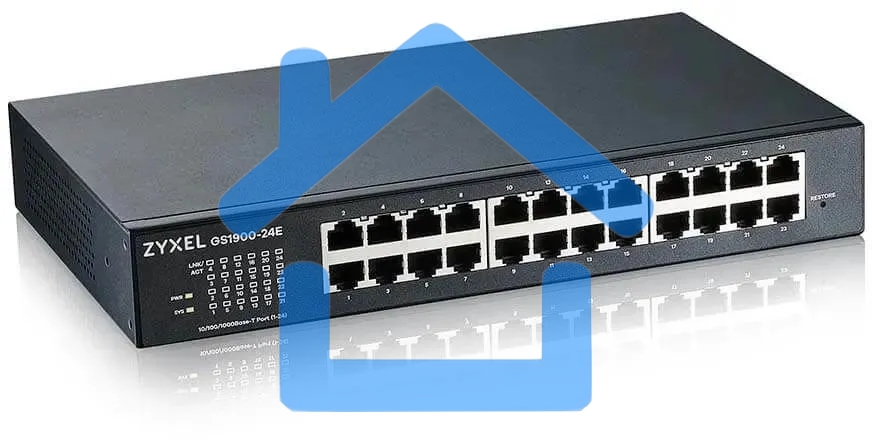 Коммутатор Zyxel GS1900-24E-EU0103F 24G управляемый