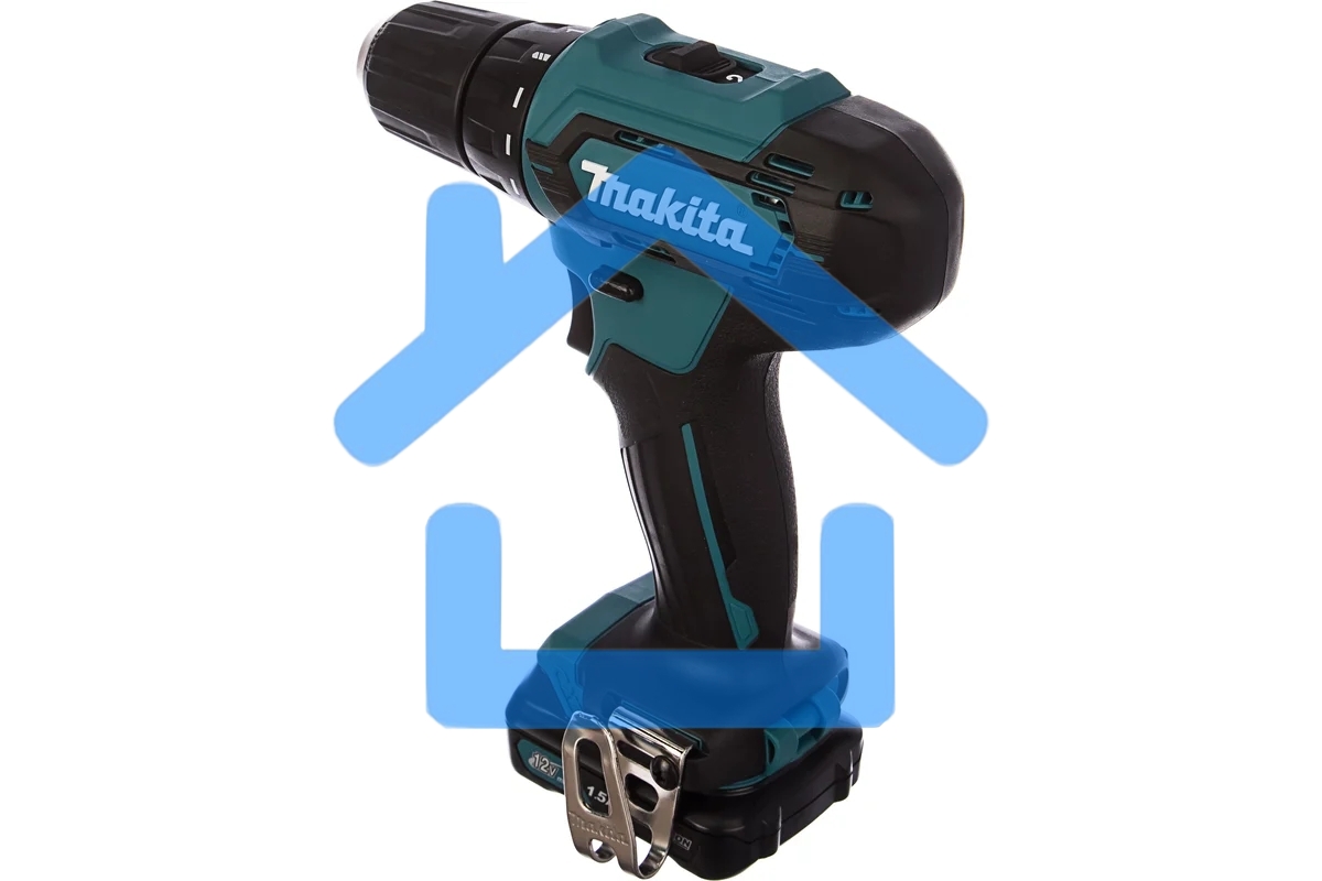 Дрель-шуруповерт Makita DF333DWYE Аккумуляторная, Кейс