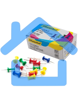 Гвоздики Silwerhof 502017 ассорти (упаковка: 50шт) картонная коробка