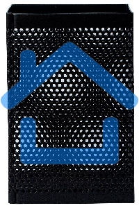 Подставка Deli E908 для письменных принадлежностей, черный, металл, сетка