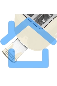 Тостер Scarlett SC-TM11070 850Вт бежевый