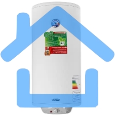 Водонагреватель De Luxe 3W60V1 Объем 60л,мощность 1,5квт,нагрев 2.30ч, вес 20кг, высота 851,диаметр 360мм.