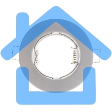 Светильник FERON ИВО-50w 12в G5.3 белый