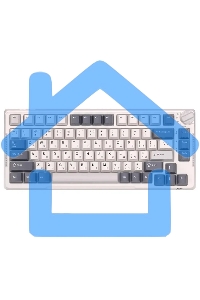 Клавиатура проводная + беспроводная Royal Kludge RK-H81 Brown switch/белый Night