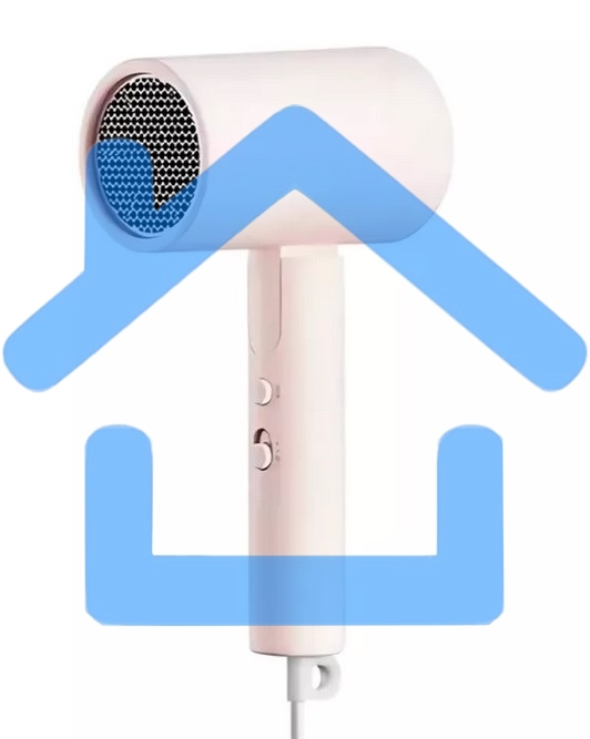 Фен Xiaomi BHR7474EU Compact Hair Dryer H101 1600 Вт розовый