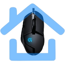 Мышь проводная Logitech G402 Hyperion Fury черный, 4000 dpi, USB, кнопки - 8