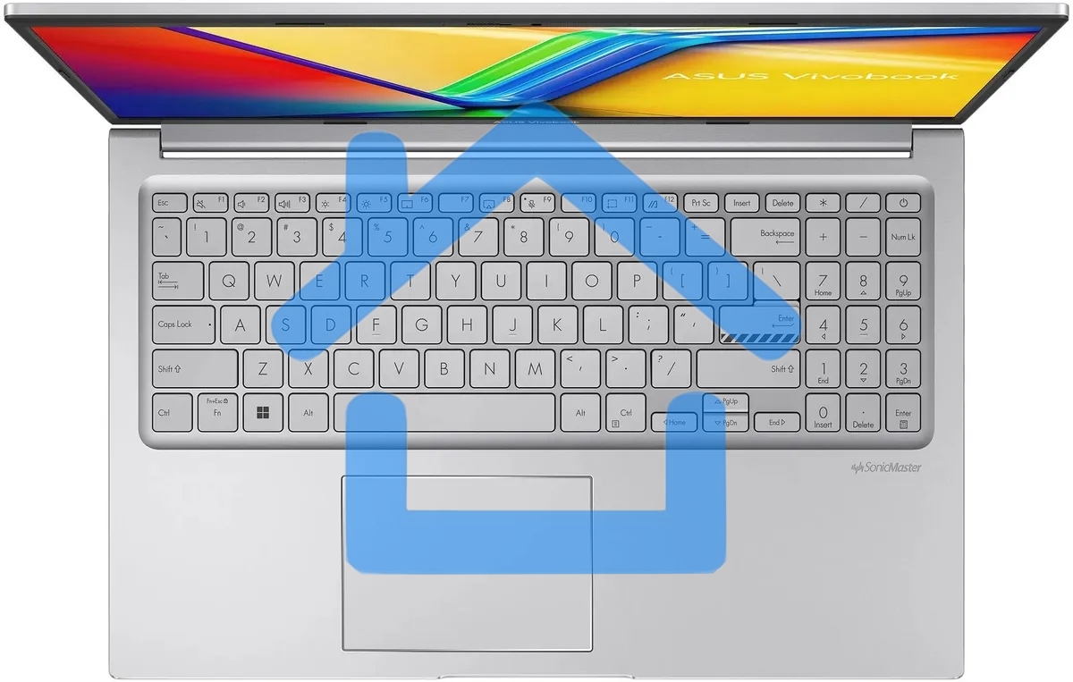 Ноутбук Asus Vivobook 15 X1504VA-BQ895 Core i5 120U 16Gb SSD 512Gb UMA 15.6
