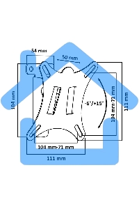 Кронштейн LE'STER LST-101.02 ТВ 10