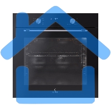 Электрический духовой шкаф LEX EDP 671 BL MAX, встраиваемый, черный