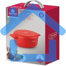 Сотейник Rondell Red Edition RDA-1119, 24см, с крышкой, красный