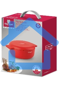 Сотейник Rondell Red Edition RDA-1119, 24см, с крышкой, красный