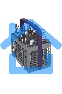 Посудомоечная машина Beko BDFN15421S, серебристая, 59.8 см, 14 компл., 49 дБ, класс A
