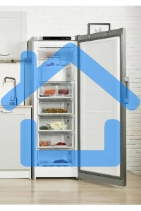 Морозильная камера Indesit DFZ 5175 G серебристый, 250л, 5 ящиков