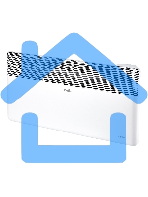 Комплект Ballu Apollo Transformer с блоком управления BEC/AT-2500-4E белый, 2500 Вт, 30 м2, дисплей, термостат