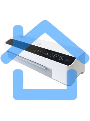 Ламинатор Office Kit L3306N белый/черный A3 (75-250мкм) 100см/мин (6вал.) хол.лам. лам.фото реверс