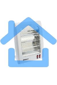 Инфракрасный обогреватель Sakura SA-0670W, белый, кварцевый, 900 Вт, 20 м2