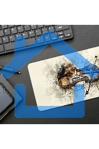 Коврик для мыши Cactus Musical 900x400x4мм (CS-MP-COR02XXL)