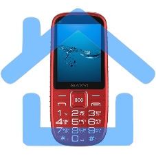 Мобильный телефон Maxvi B9 красный