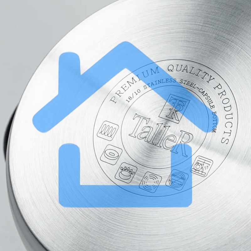 Набор посуды TalleR TR-17190 Телфорд 6 пр. Подходит для всех типов плит (включая индукционную).