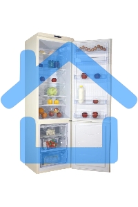 Холодильник DON R-295 S слоновая кость двухкамерный 259/101л морозилка снизу