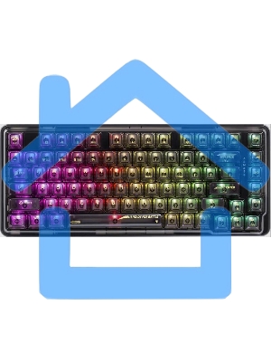 Клавиатура беспроводная REDRAGON Wireless ELF PRO RU RGB 71742 BLACK