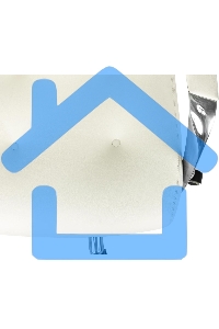 Кресло руководителя Бюрократ _DAO/WHITE белый, кожа, крестовина алюминий