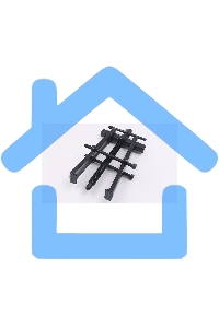 Съемник подшипников двухзахватный с регулируемым зажимом Deli DL-E106 150мм, сталь 45#